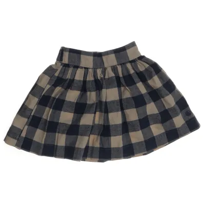 Kjol (Blå, Beige) från Petit Bateau Bomull