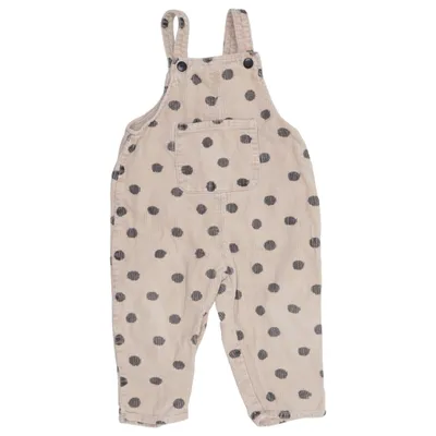 Hängselbyxor (Beige, Brun) från Zara Bomull