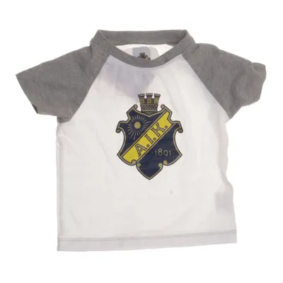 T-shirt (Vit, Grå, Blå, Gul) från AIK Bomull