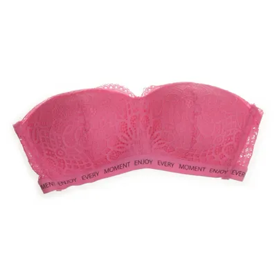Bandeau bh (Roze) van Mister Lady Elastaan, Polyamide