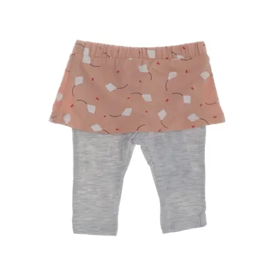 Broek (Grijs, Roze) van Hema Katoen, Elastaan, Viscose