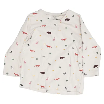 Langarmshirt (Beige, Mehrfarbig) von Lindex Kids Baumwolle