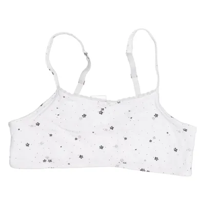 Bralette (Wit, Zwart) van Sanetta Katoen, Modal