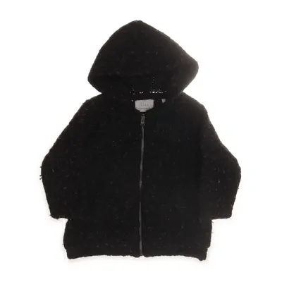 Hættetrøje (Sort) fra Zara Baby Knit Wear Akryl, Alpacauld, Polyester