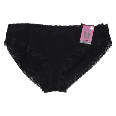 Panties (Black) from Basic U Cotton, Elastane