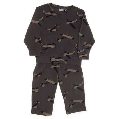 Loungewear (Gray, Beige) from Name It Organic cotton, Recycled polyester