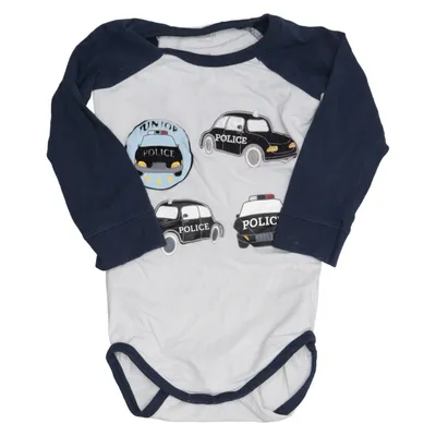 Body (Bleu, Gris) de Name It Minimize Élasthane, Coton biologique