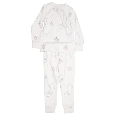 Pyjamas (Vit) från Livly Bomull