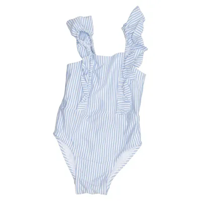Swimsuit (Blue, White) from Dopo Dopo Baby Elastane, Polyamide, Polyester
