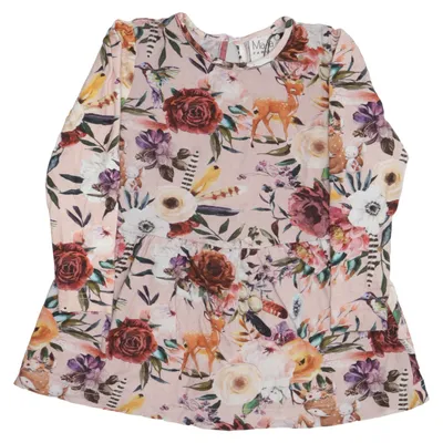 Dress (Pink, Multicolored) from Ma-Ia Family Elastane, Organic cotton