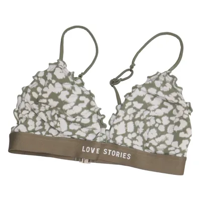 Bikini top (Green, Multicolored) from Love Stories x H&M Polyamide, Elastane, Polyester
