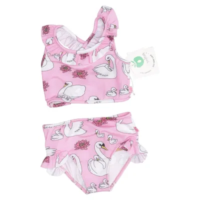 Bikini (Roze, Wit, Meerkleurig) van Småfolk Elastaan, Polyester