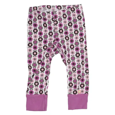 Legging (Violet, Blanc, Multicolore) de Katvig Élasthane, Coton biologique