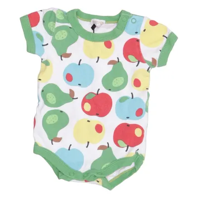 Romper (Wit, Meerkleurig) van Baby by Lindex Katoen, Elastaan