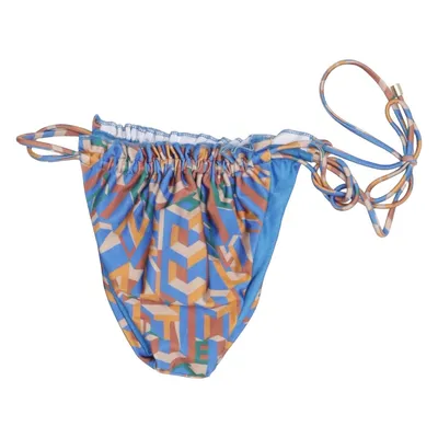 Bikini broekje (Blauw, Meerkleurig) van Janthee Elastaan, Polyamide, Polyester