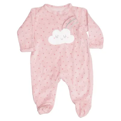 Sparkdräkt (Rosa) från Tex Baby Bomull, Polyester