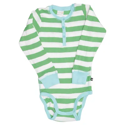 Body (Vert, Blanc, Bleu) de Baby by Lindex Coton biologique