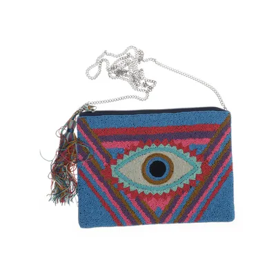 Shoulder-bag (Blue, Multicolored) from Bijou Brigitte