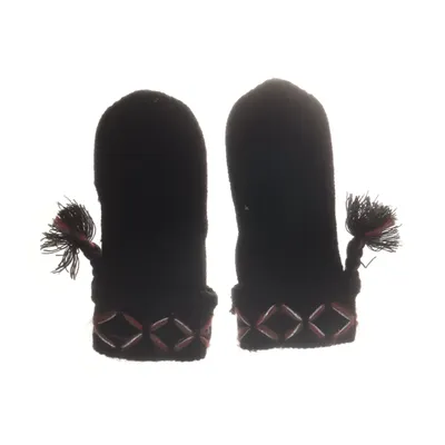 Mittens (Black, Multicolored) from ICA Acrylic, Polyester