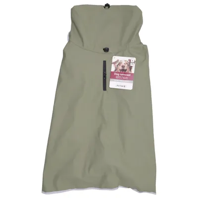 Dog coat (Green, Gray) from Pet Club Polyester, Polyurethane