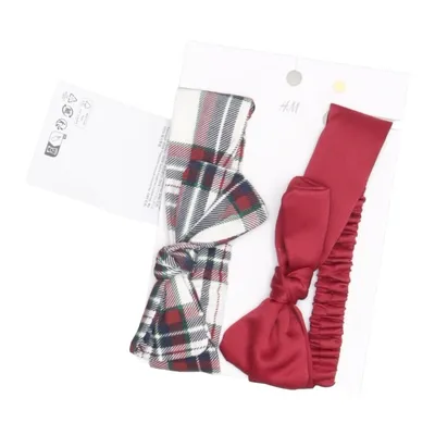Haarband (Rood, Wit, Meerkleurig) van H&M Gerecycled polyester
