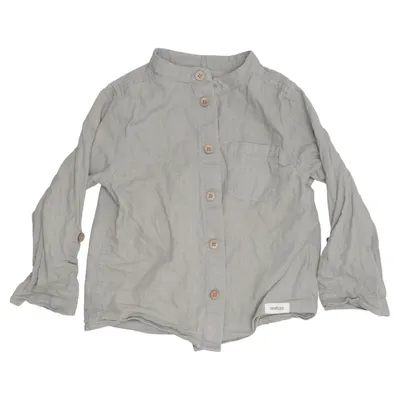 Shirt (Gray) from Newbie by KappAhl Cotton