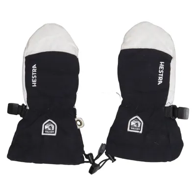 Mittens (Black, Gray) from Hestra Leather, Polyamide