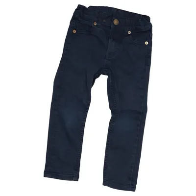 Jeans (Blå) från Polarn O. Pyret Elastan, Ekologisk bomull