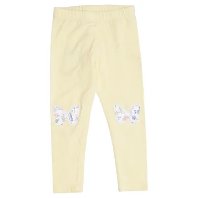 Legging (Jaune) de Lindex Kids Coton, Élasthane