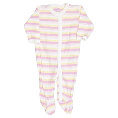 Sparkedragt (Pink, Gul, Hvid) fra Hello Baby Bomuld