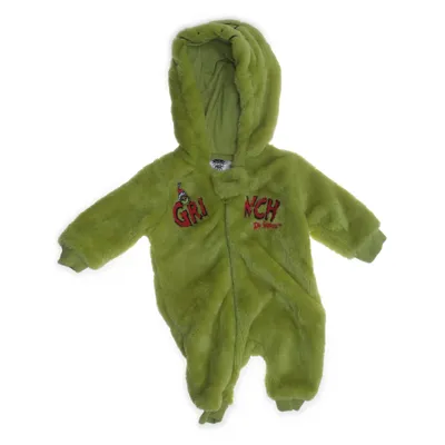 Mjukisdräkt (Grön, Röd) från The Grinch Återvunnen polyester