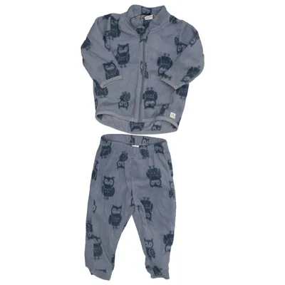 Ensemble (Bleu, Gris) de Lindex Baby Polyester
