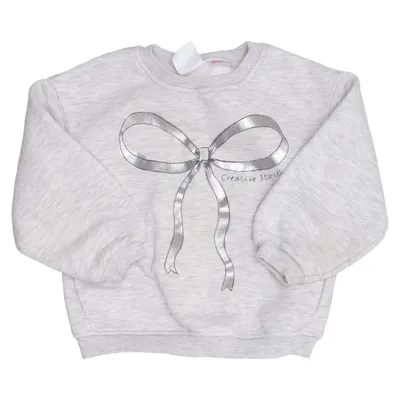 Sweatshirt (Gray) from Zara Cotton, Polyester