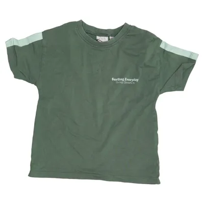 T-shirt (Groen) van Zara Katoen