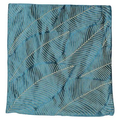 Housse de coussin (Bleu, Jaune) de Maisons du Monde Polyester