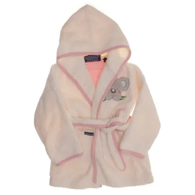 Peignoir (Blanc, Rose) de Morgenstern Coton