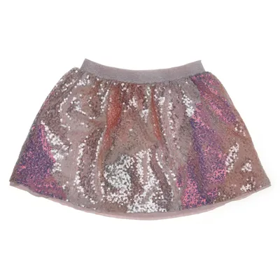 Skirt (Beige, Multicolored) from H&M Elastane, Polyester