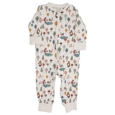 Sparkedragt (Beige, Flerfarvet) fra Lindex Baby Bomuld