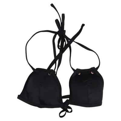 Bikini top (Zwart) van ASOS Swim Elastaan, Polyamide, Polyester