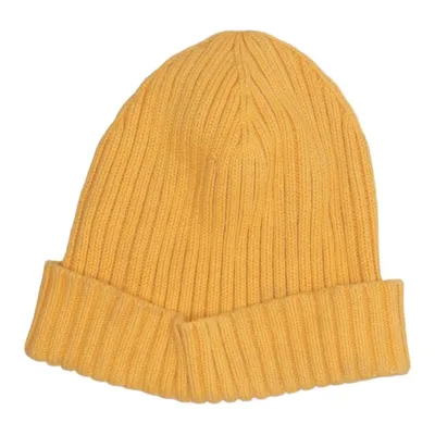 Beanie (Yellow) from Arket Cotton, Elastane, Polyamide