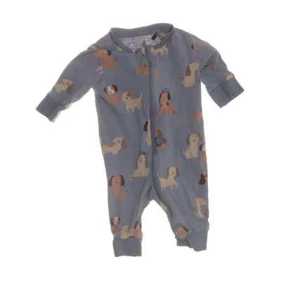 Sparkdräkt (Blå, Brun, Flerfärgad) från Lindex Baby Bomull