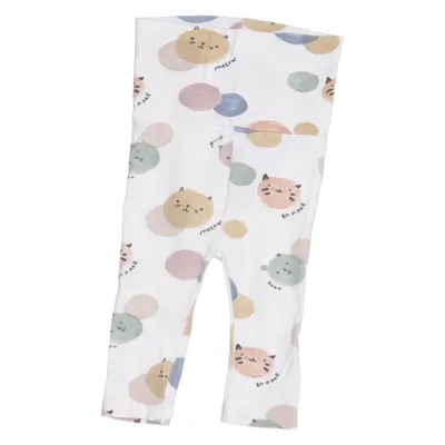Legging (Blanc, Multicolore) de Cubus Mini Élasthane, Coton biologique
