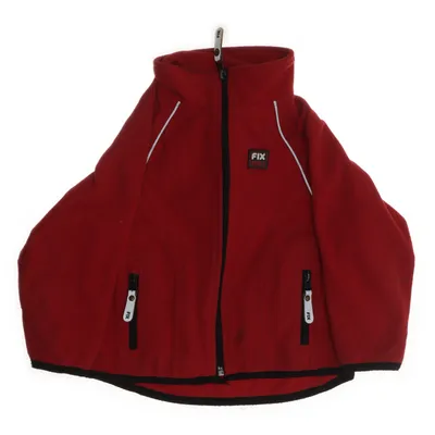 Fleece jas (Rood) van Fix Polyester