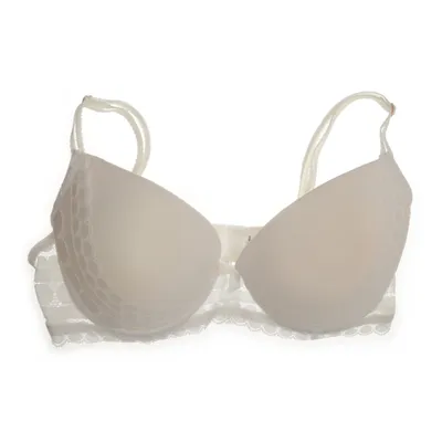 Bra (White) from Alexandra Bartlett Elastane, Polyamide