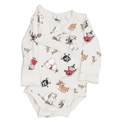 Body (Vit, Flerfärgad) från Moomin by Lindex Bomull, Elastan