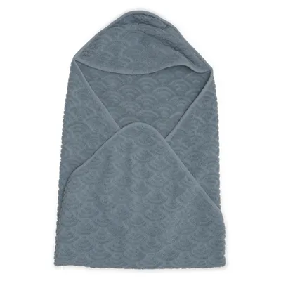 Badcape (Blå) från Cam Cam Ekologisk bomull