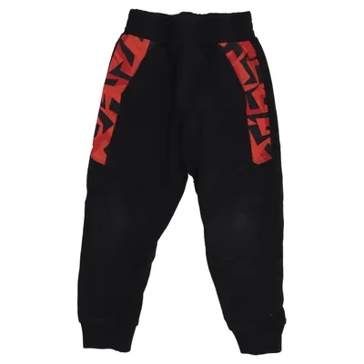 Sweatpants (Black, Orange) from Kinder Cotton, Elastane