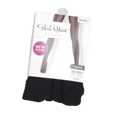 Nylonstrumpfhose (Schwarz) von Pierre Robert Elasthan, Polyamid