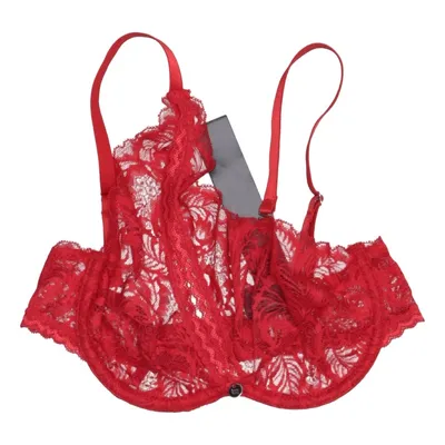 Bra (Red) from Obsessive Elastane, Polyamide