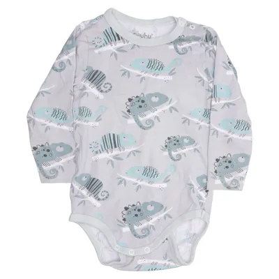 Body (Gris, Multicolore) de Peuhu Coton, Élasthane
